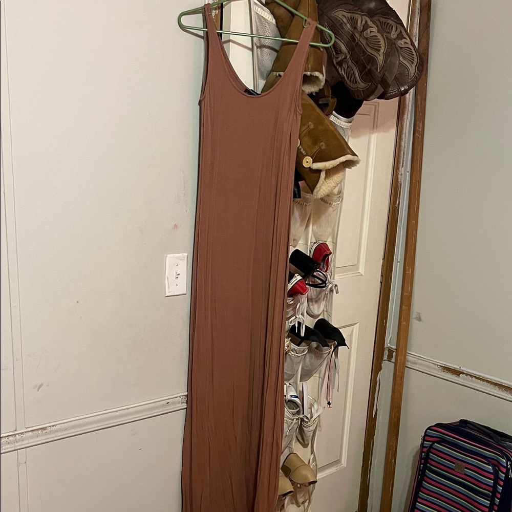 Forever 21 Brown Maxi Dress